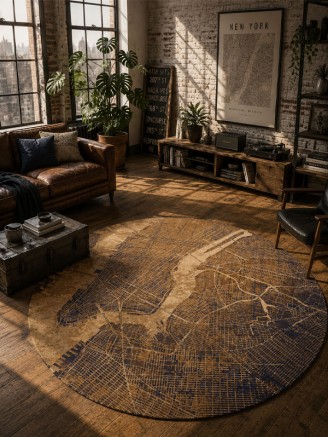 New York Gatsby Gold Circle