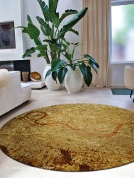 London Green Meadows Circle Rug - Thumbnail - 2