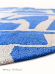 Papercut Campanula Circle Rug - Thumbnail - 3
