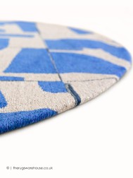 Papercut Campanula Circle Rug - Thumbnail - 4