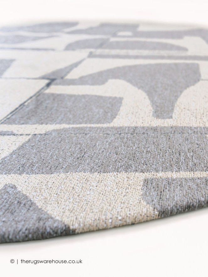 Papercut String Circle Rug - 3