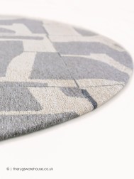 Papercut String Circle Rug - Thumbnail - 4