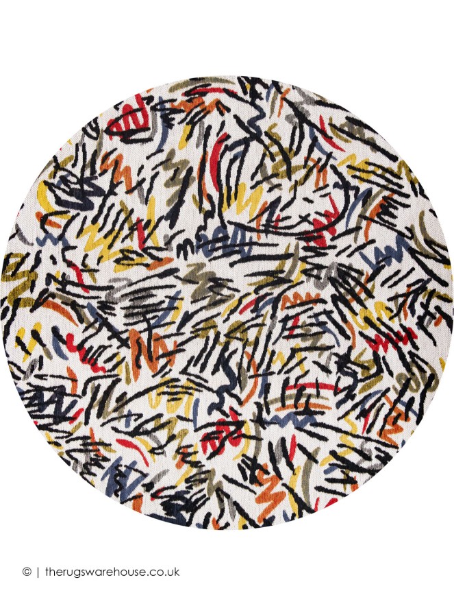 Street Graf Circle Rug - 5