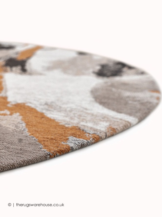 Middle of Fresque Circle Rug - 4