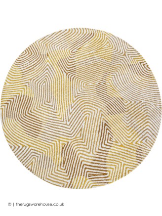 Yellow Hippy Circle