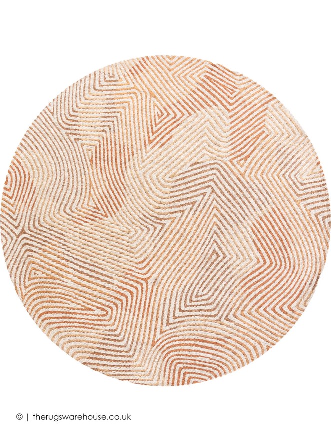 Indian Sand Circle Rug - 5