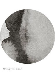 Lagoon Black Shadow Circle Rug - Thumbnail - 7