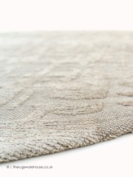 Dry Beige Circle Rug - Thumbnail - 3