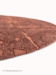 Za Copper Circle Rug - Thumbnail - 5