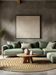Berber ERG Circle Rug - Thumbnail - 2