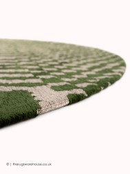 Oasis Circle Rug - Thumbnail - 4