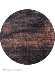 Soho Copper Circle Rug - Thumbnail - 5