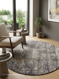 Broadway Glitter Circle Rug - Thumbnail - 2