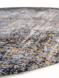 Broadway Glitter Circle Rug - Thumbnail - 3