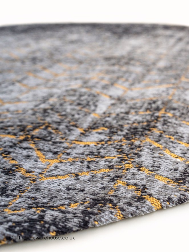 Broadway Glitter Circle Rug - 3