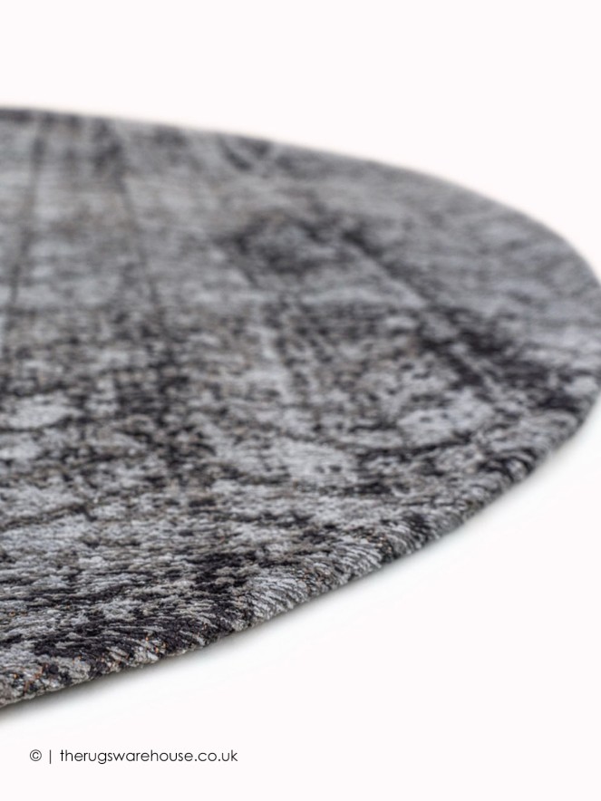 Harlem Contrast Circle Rug - 4