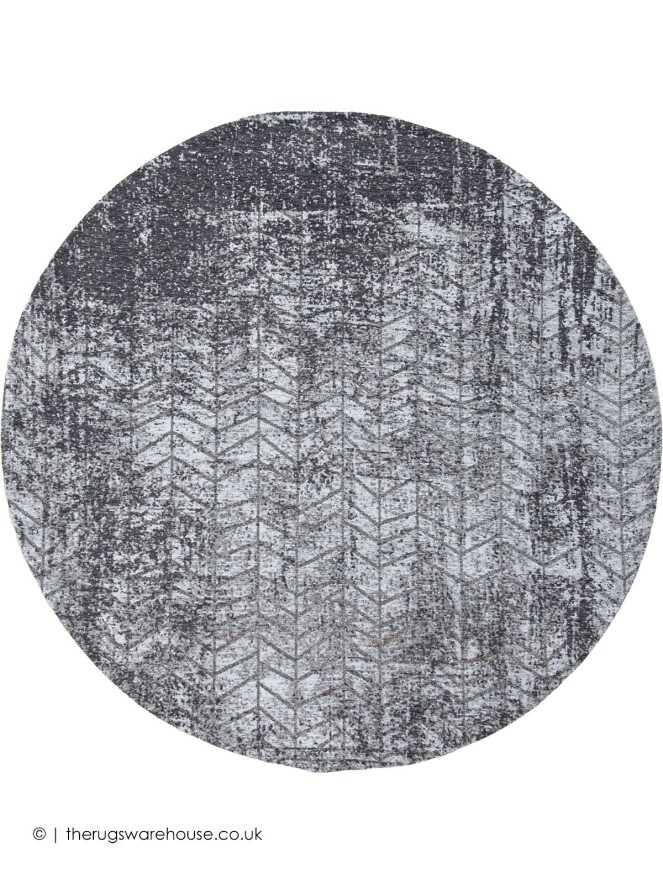 Harlem Contrast Circle Rug - 5