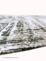 Central Green Circle Rug - Thumbnail - 3