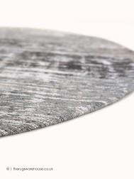 Conney Grey Circle Rug - Thumbnail - 4