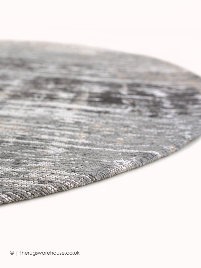 Conney Grey Circle Rug - 4