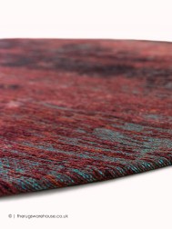 Nassau Red Circle Rug - Thumbnail - 3