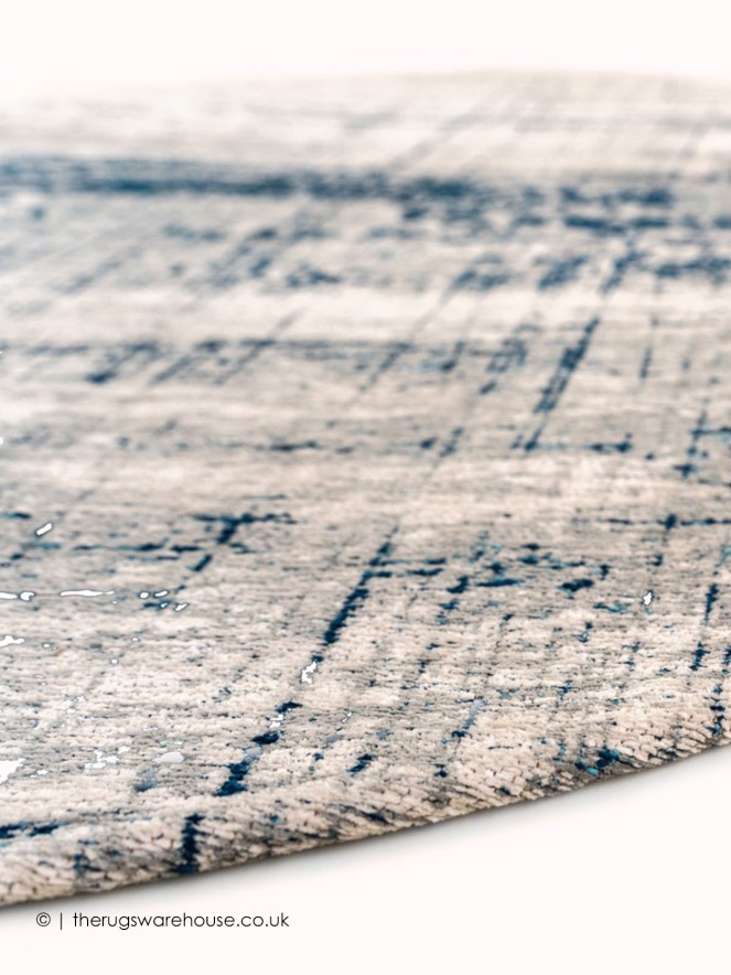 Bronx Azurit Circle Rug - 3