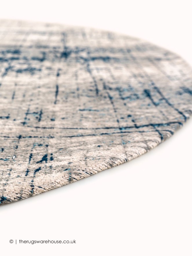 Bronx Azurit Circle Rug - 4