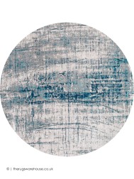 Bronx Azurit Circle Rug - Thumbnail - 5