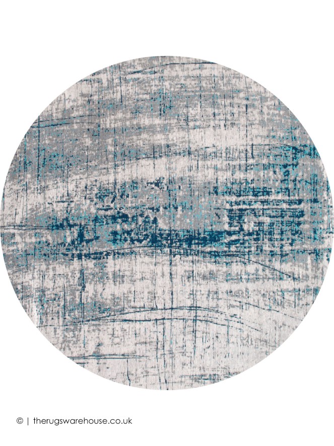 Bronx Azurit Circle Rug - 5