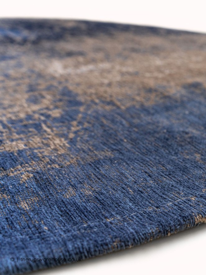 Abyss Blue Rug Circle - 3
