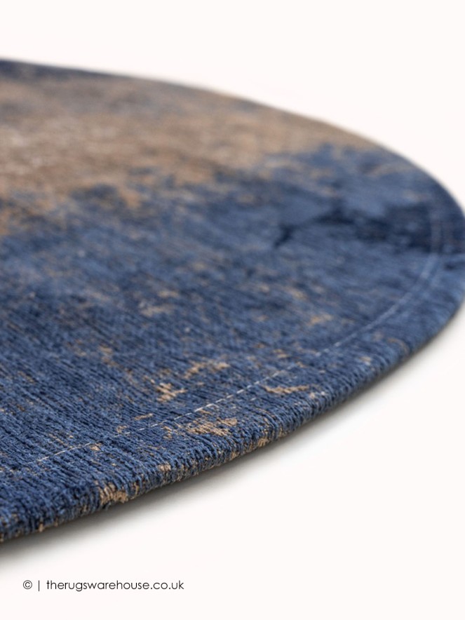 Abyss Blue Rug Circle - 4