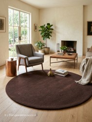Comfort Choco Circle Rug - Thumbnail - 2