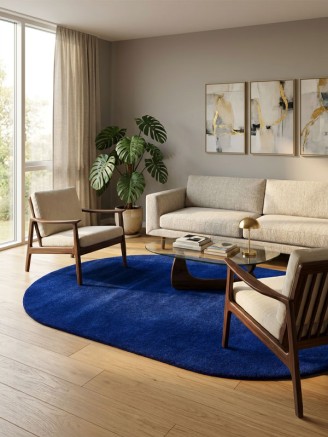 Comfort Navy Oval