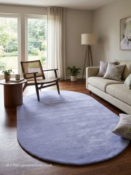 Comfort Silver Oval Rug - Thumbnail - 2