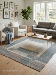 Artico Teal Rug - Thumbnail - 2