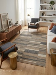 Medeney Beige Grey Rug - Thumbnail - 2