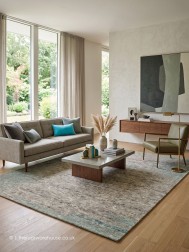 Nouyer Light Grey Rug - Thumbnail - 2