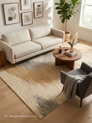 Gora Beige Ochre Rug - Thumbnail - 2