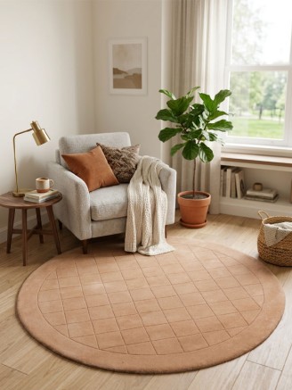 Sacramento Beige Circle