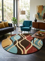 Bogatel Circle Rug - Thumbnail - 2