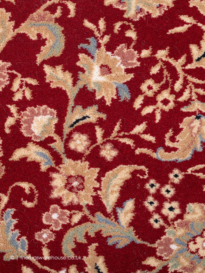 Shahinaz Red Circle Rug - 6