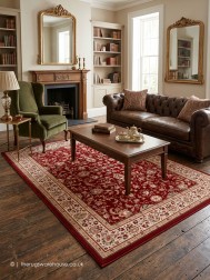 Shahinaz Red Rug - Thumbnail - 2
