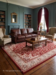 Chirbek Red Rug - Thumbnail - 2