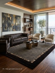 Livorno Grey Rug - Thumbnail - 2