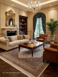 Benares Cream Rug - Thumbnail - 2