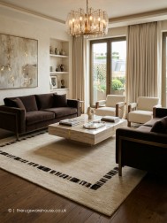 Livorno Cream Beige Rug - Thumbnail - 2