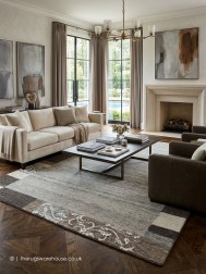 Ocean Light Grey Rug - Thumbnail - 2