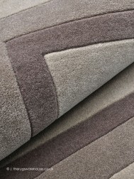 Bratislava Taupe Square Rug - Thumbnail - 4