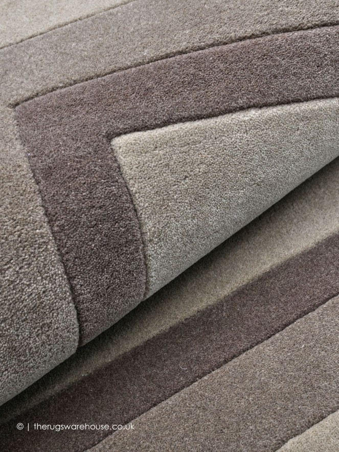 Bratislava Taupe Square Rug - 4