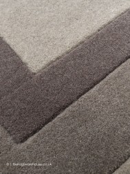 Bratislava Taupe Square Rug - Thumbnail - 6